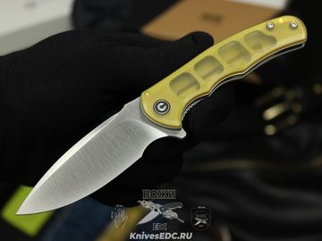 Нож складной CIVIVI Mini Praxis C18026C-4 сталь клинка D2, рукоять Ultem