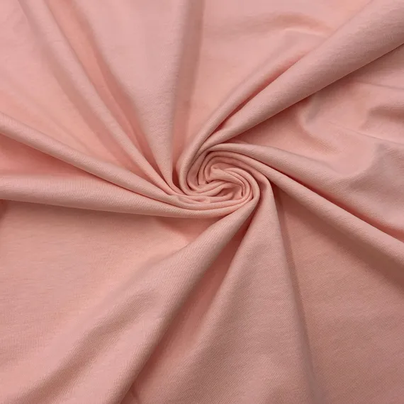 Хлопок кулирка персик 15*15 см