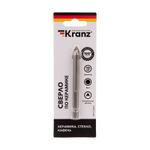 Сверло по стеклу и керамике10 мм, 2 грани, шестигранный хвостовик KRANZ
