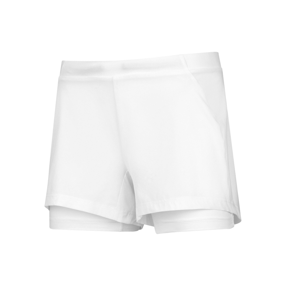 Женские теннисные шорты Babolat Exercise Shorts Women - White, Grey