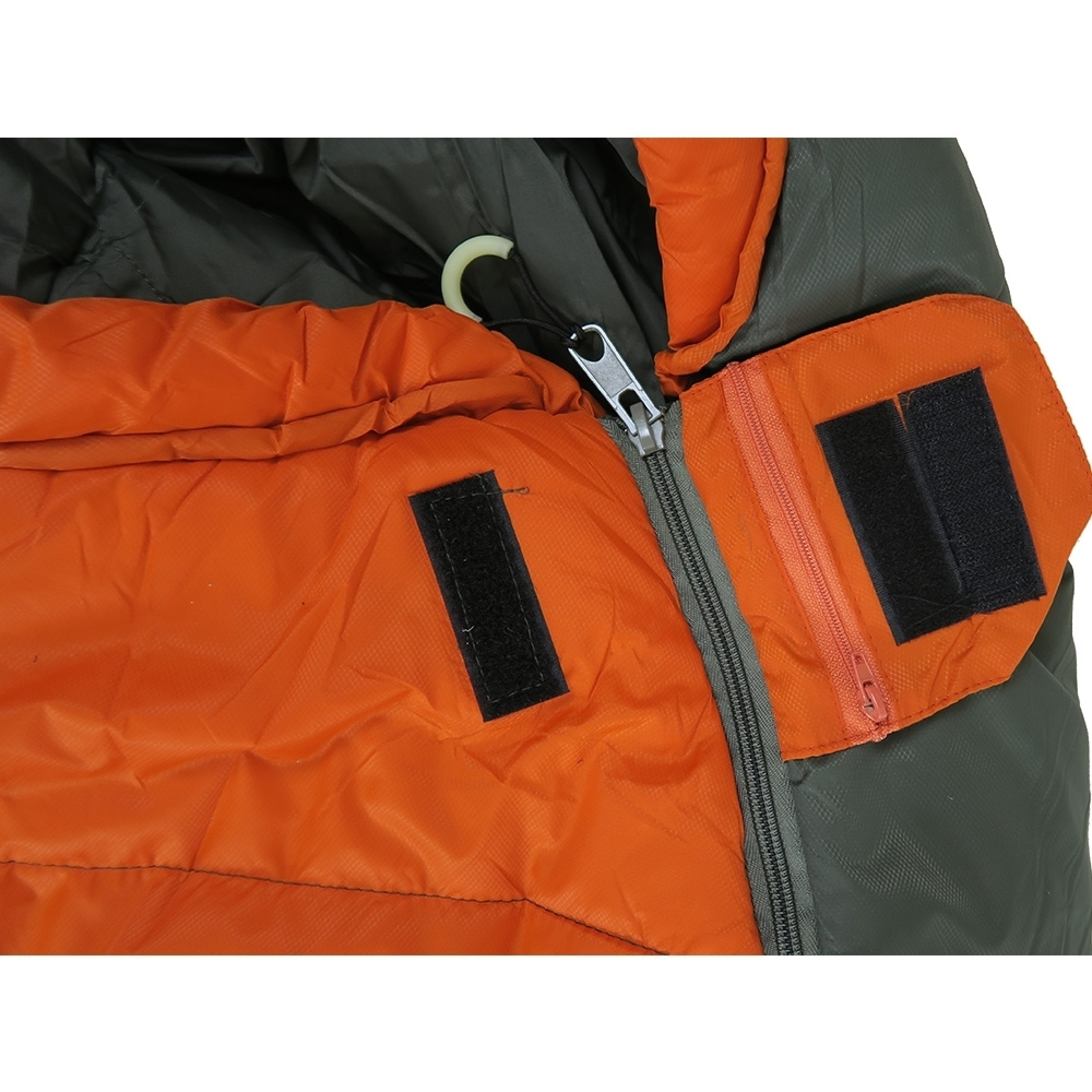 Tramp мешок спальный  Fjord T-Loft Compact -20 (оранжевый/серый) / Правый