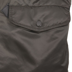 Куртка Аляска Alpha Slim Fit N-3B (т.серая/оранж - r.grey/orange)