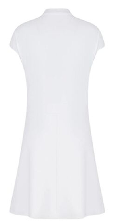 Женская Платье теннисное EA7 Woman Jersey Dress - white