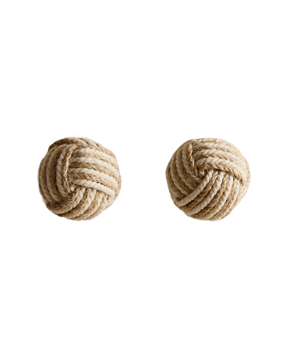 Мебельная ручка Zara Home, 3.5х3.5х6 см, хлопок, 2 шт., 6383/555