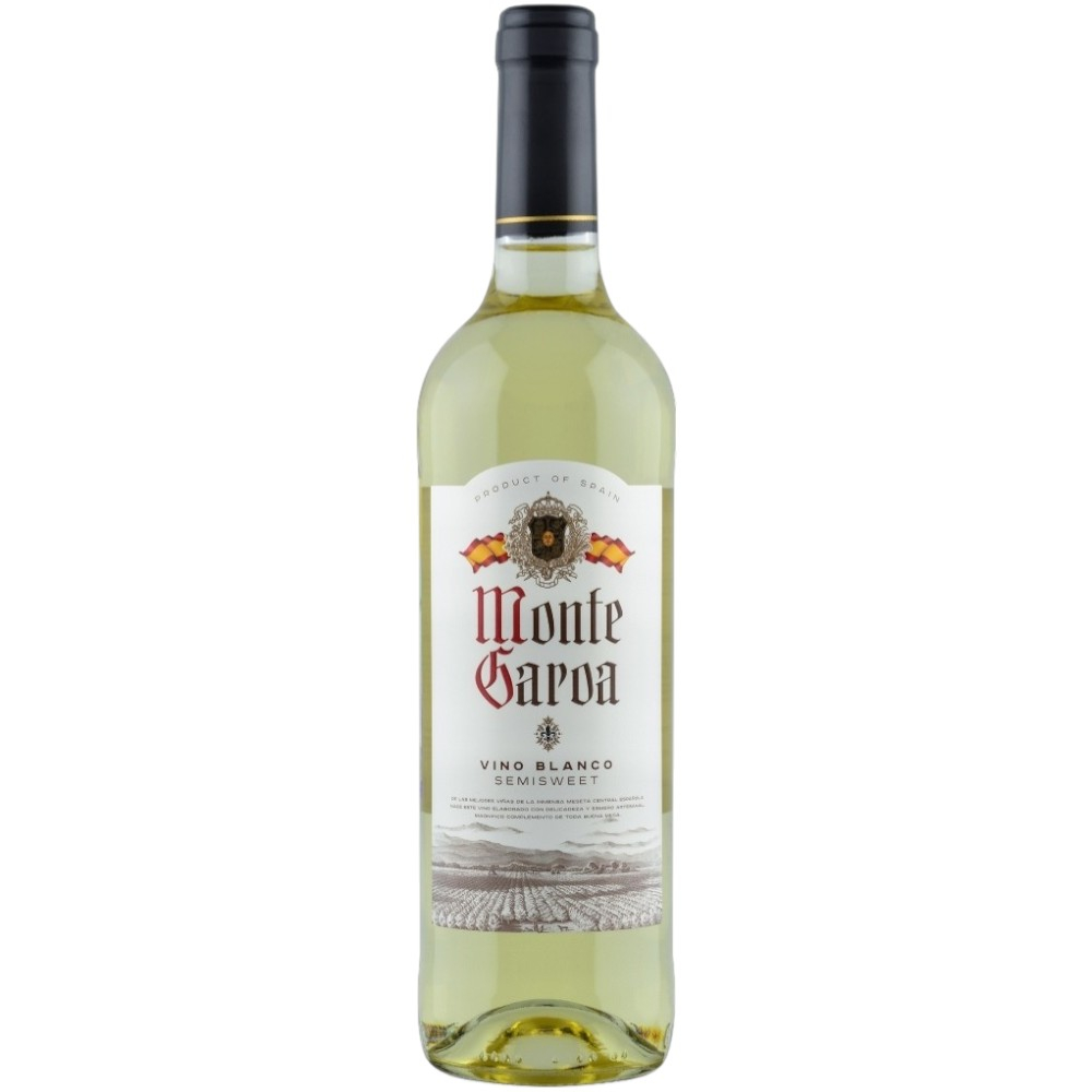Вино Monte Garoa Vino Blanco Semi-Sweet 0,75 л.
