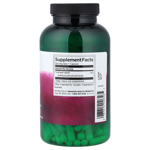 Swanson Vitamins, МСМ, 1000 мг, 240 капсул