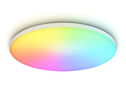 Ambrella Умный светодиодный светильник Smart Ambrella Light 25W с Wi-Fi, Яндекс Алисой, Tuya, Smart Home, Alexa и ИК пультом Dance FZ2002