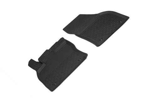 Резиновые коврики с высоким бортом для Volkswagen Caddy V пер. ряд 2020-н.в., Seintex.97730