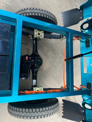 Грузовой электрический трицикл IKINGI CARGO C06 1500W (60V/45Ah) - Бирюзовый фото №17