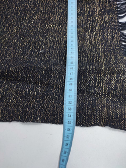 Шарф с шерстью блестящий