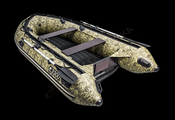 Надувная лодка Apache 3300 НДНД Prof (камуфляж)