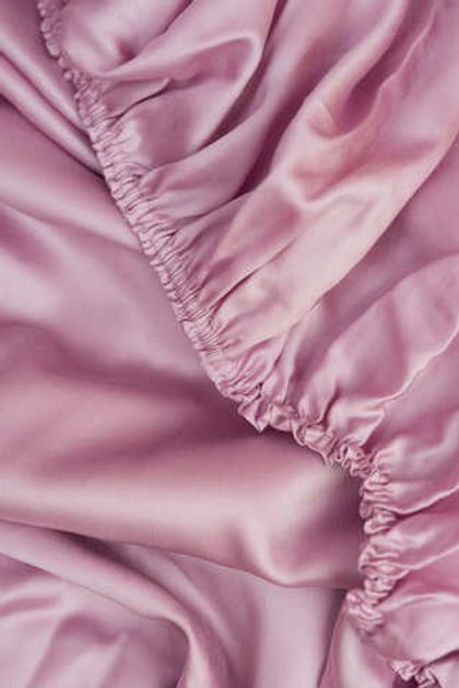 Простыня на резинке 180x200x40 German Grass Lilac Brilliant сиреневая Фиолетовый