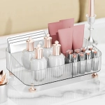 Органайзер для хранения косметических средств «ЛАМИНГТОН», прозрачный, на ножках, 29*19.7*9.4см