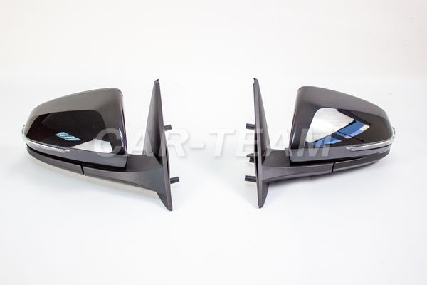 Боковые зеркала "Солина авто" в стиле Лада Веста адаптированные на ВАЗ 2110-12, Лада Приора, окрашенные, с электроскладыванием