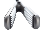 Щипцы-гофре для волос 25x110мм с терморегулятором Dewal Beauty Dark Charm HI2070W