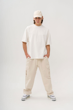 Брюки KUL'TURA Cargo 2 pocket Белый