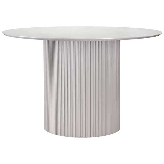 Стол Ellie, Ø120 см, серый меламин