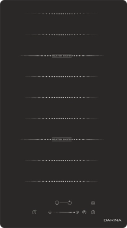 Встраиваемая индукционная варочная панель Darina 6Р9 ЕI 528 B