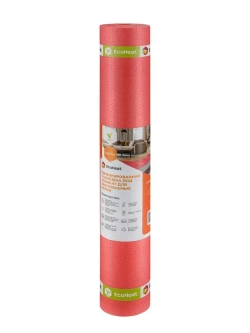 Подложка перфорированная для теплых полов ISOLON EcoHeat 2 мм, 4,5 кв.м. (под подогреваемые напольные покрытия)