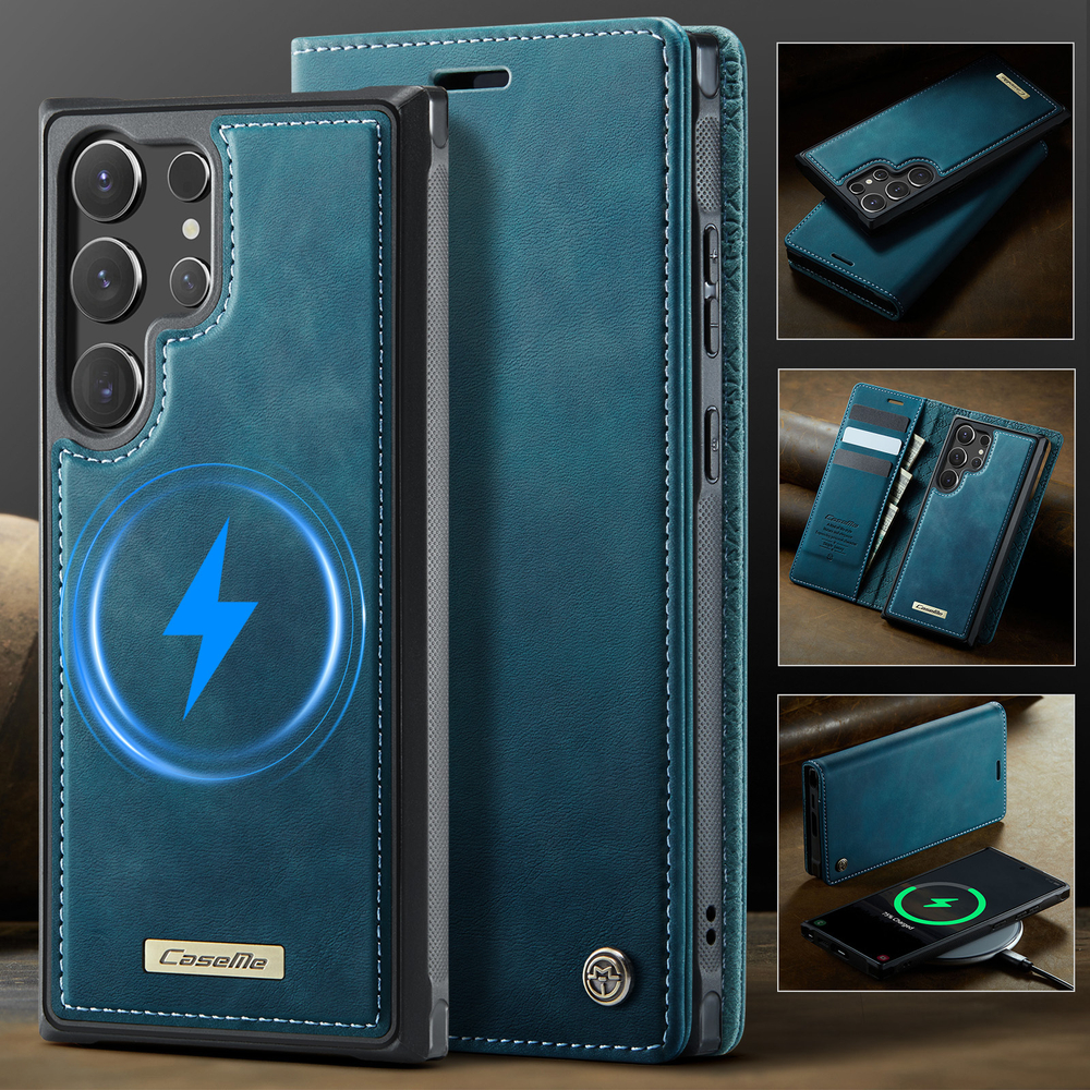 Чехол-кошелек CaseMe 2 in 1 MagSafe Samsung Galaxy S24 Ultra