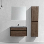 Тумба с раковиной Vincea Chiara 80 R.Oak