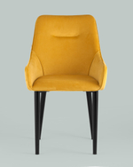 Стул Джоан велюр оранжевый