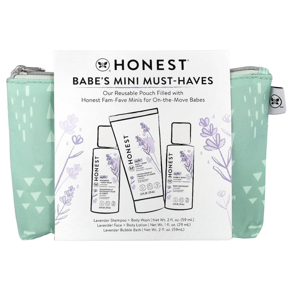 The Honest Company, Babe's Multi Must-Haves, лаванда, набор из 4 предметов