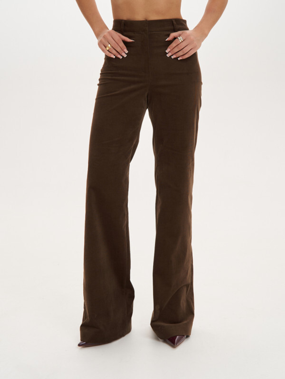 Брюки вельвет