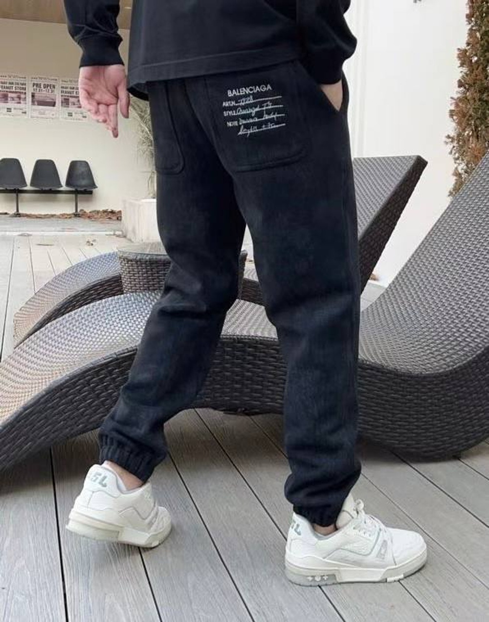 Спортивные штаны Balenciaga, арт. 474620831