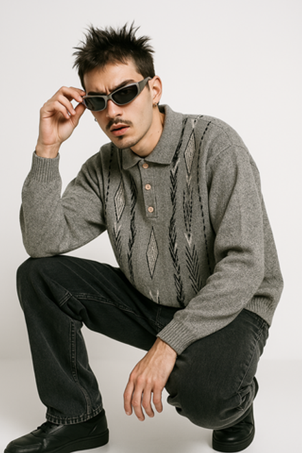 Свитер поло New Tex (XL)