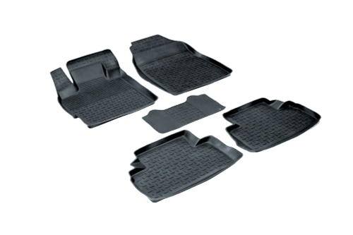 Резиновые коврики с высоким бортом для Mazda CX-7 2006-2012 Seintex.01292
