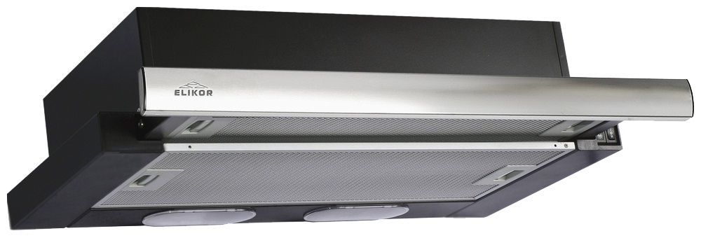 Вытяжка ELIKOR ИНТЕГРА 50П-400-В2Л черный/нерж