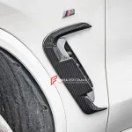Карбоновые накладки на передние крылья жабры для BMW X3 G01 Рестайлинг 2022-2024 / X4 G02 Рестайлинг 2022+ / iX3 G08 Рестайлинг 2022+ БМВ