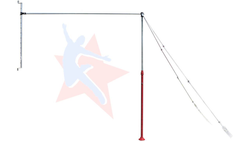 Перекладина гимнастическая - пристенная - на растяжках