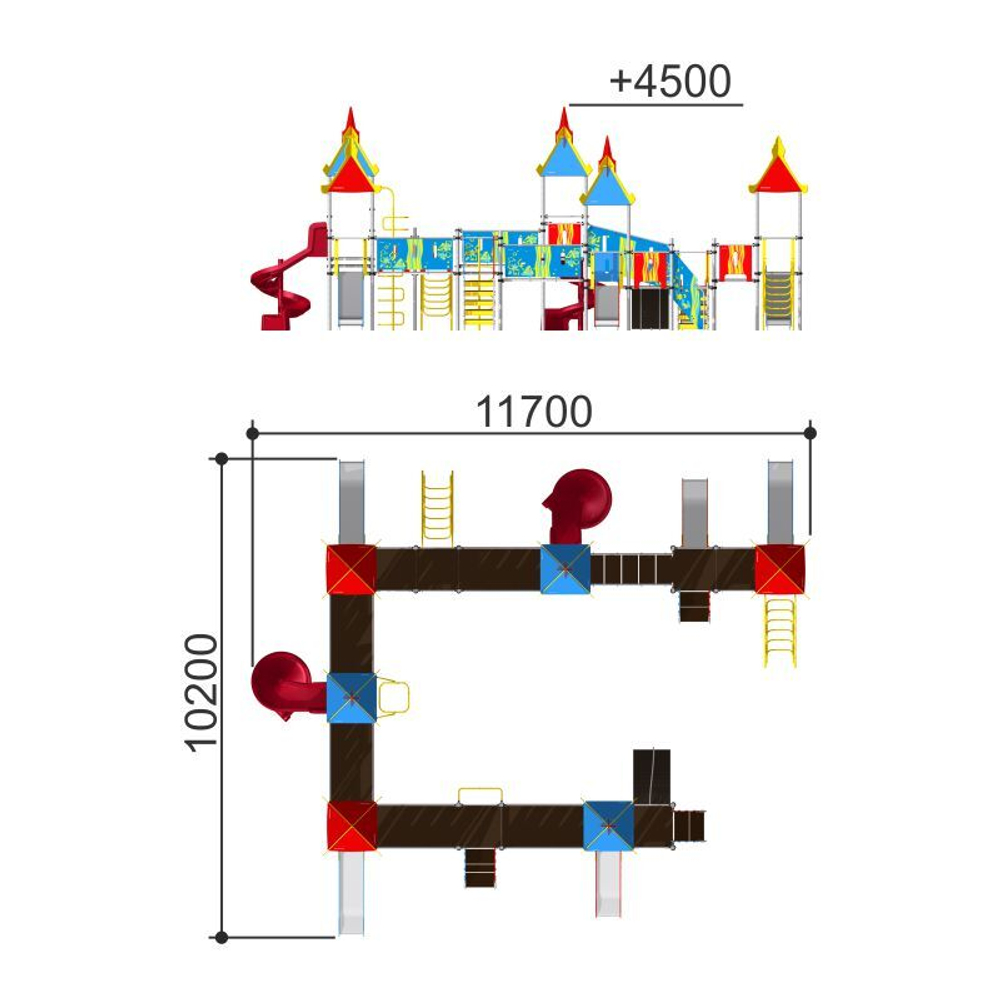 Детская площадка Romana 101.30.00