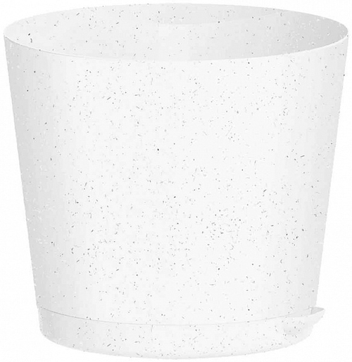 ГОРШОК Д/ЦВЕТОВ OREGANO D200ММ 4Л МРАМОР С ПРИКОР/ПОЛИВ