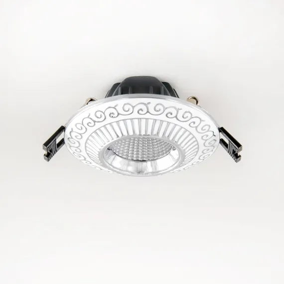 CLD041NW1 Боска Белый+Хром Св-к Встр. 7W*3500K