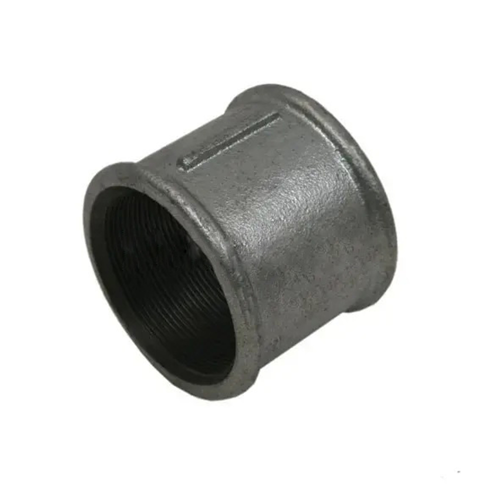 Муфта оцинкованная с ограничением резьбы внутри, тип 270, Sanha