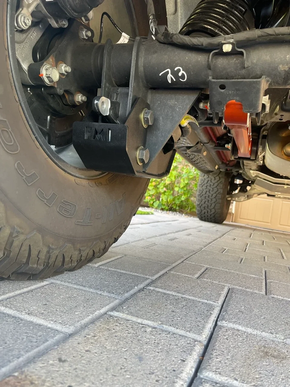 Защита задних амортизаторов (скелеты) для Ford Bronco Raptor 2022+ Форд Бронко Раптор