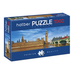 Пазл Hatber "Пейзажи", 1000 деталей , 1000П32_19095, картонная основа, от 12 лет