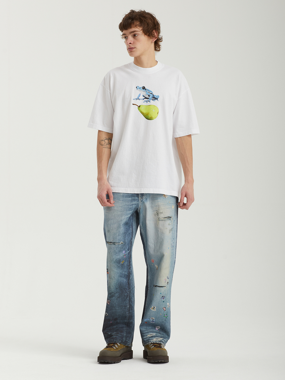 Мужская Футболка Frog Pear