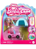 Набор Барби Мини кукла и внедорожник BarbieLand HYF38 HYF43
