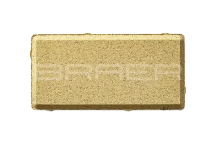 Тротуарная плитка Braer Прямоугольник, Песочный, 60 мм