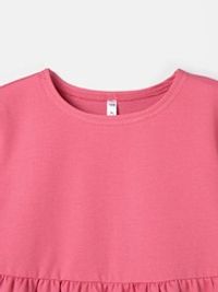 Лонгсив с баской "Пепельная роза"