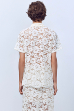 Поло из кружева