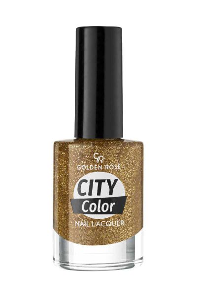 Golden Rose Лак для ногтей  City Color Nail Lacquer Glitter - 103