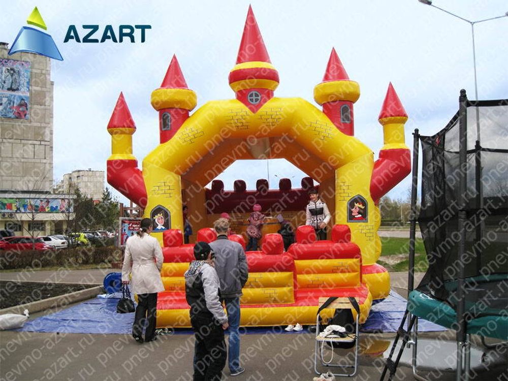 Батут "Замок Бочка"