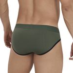Мужские трусы слипы хаки Clever CELESTIAL BRIEF 114610