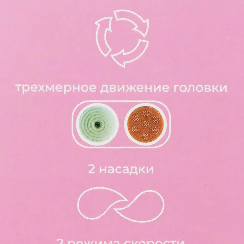 Щетка для очищения лица электромеханическая La and Te beaute LT-CL2