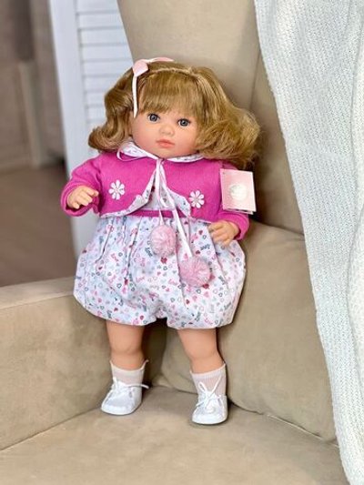 Кукла Berbesa мягконабивная 42см Sandra (4421K)